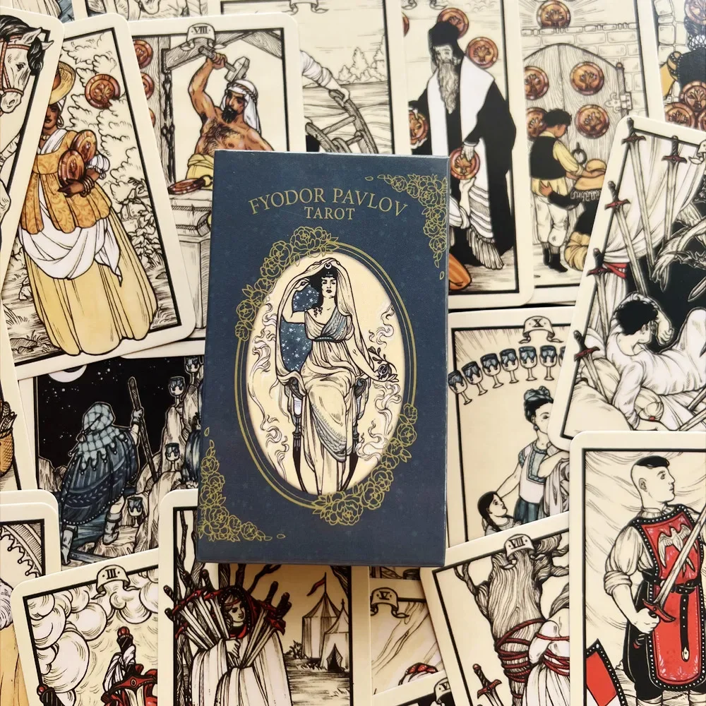 NEW Fyodor Pavlov Tarot cards Classic Tarot Deck Fortune Telling Divination Board Game 2