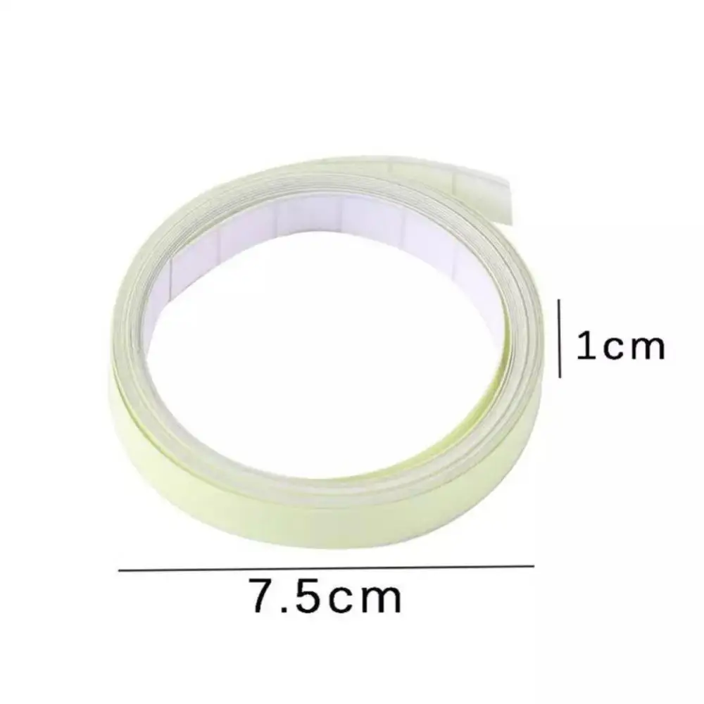 3/5/10PCS Car Reflective Sticker Durable Green Warning Ground Light Reflective Fluorescent Car Interior Accessories