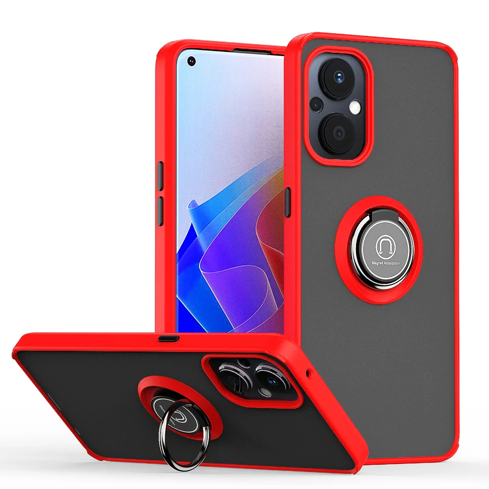 Shockproof Phone Case With Ring Stand For Oppo Reno7 Pro And A_voghion.com