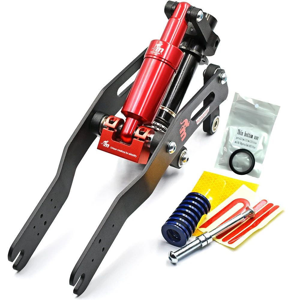 

Monorim-M0 Front Suspension Kit V4.0-A for Aovo Pro 365go - Compatible with 8.5" and 10" Shock Absorbers