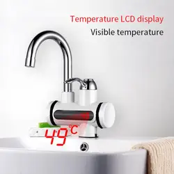 Electric Faucet Water Heater Temperature Display Instant Hot Water Heaters Kitchen Tankless Water Heating Home Bathroom