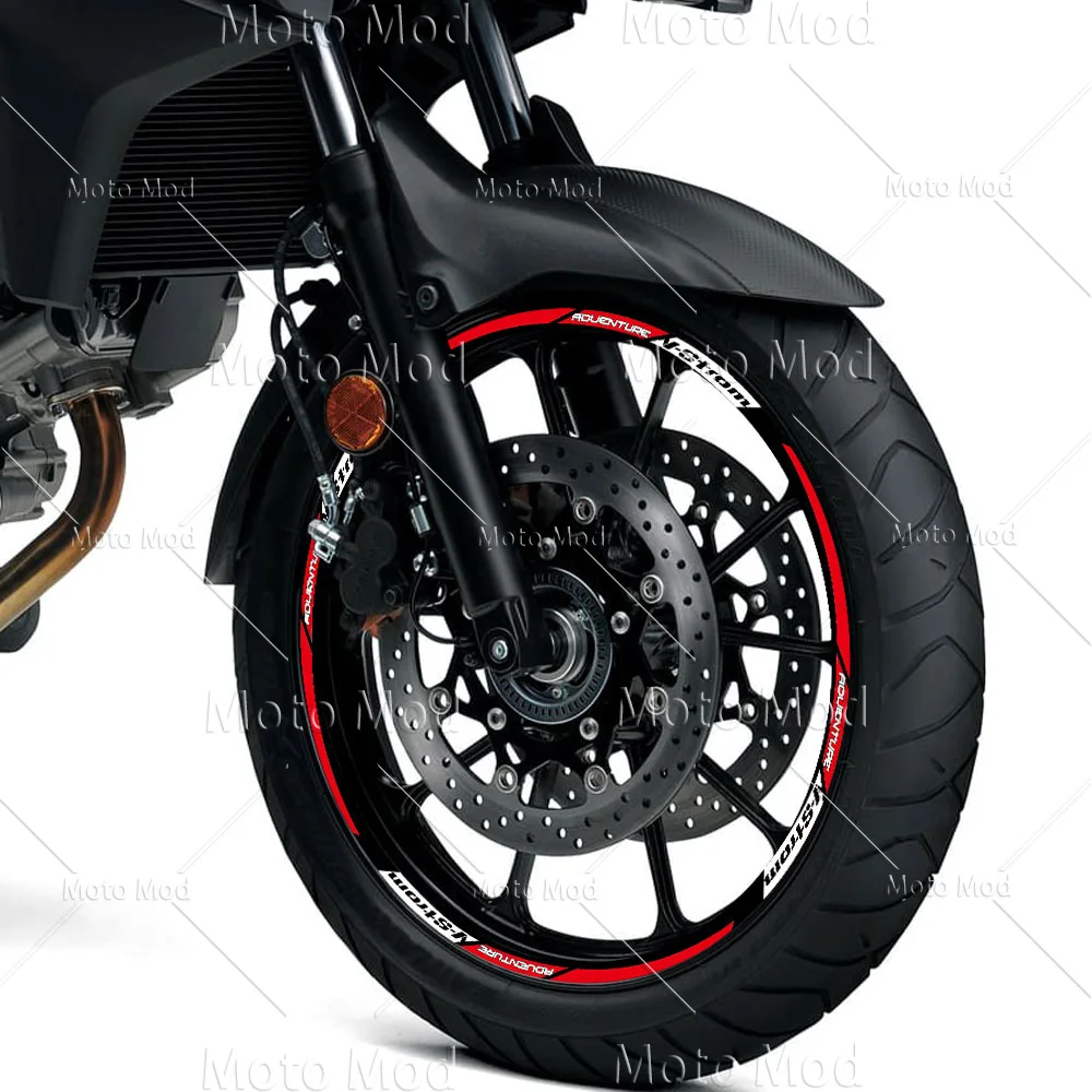 Фото Светоотражающая наклейка на колесо для Suzuki V-дополнительный DL 650 vдополнительный 1000 1050 XT 250 SX №2