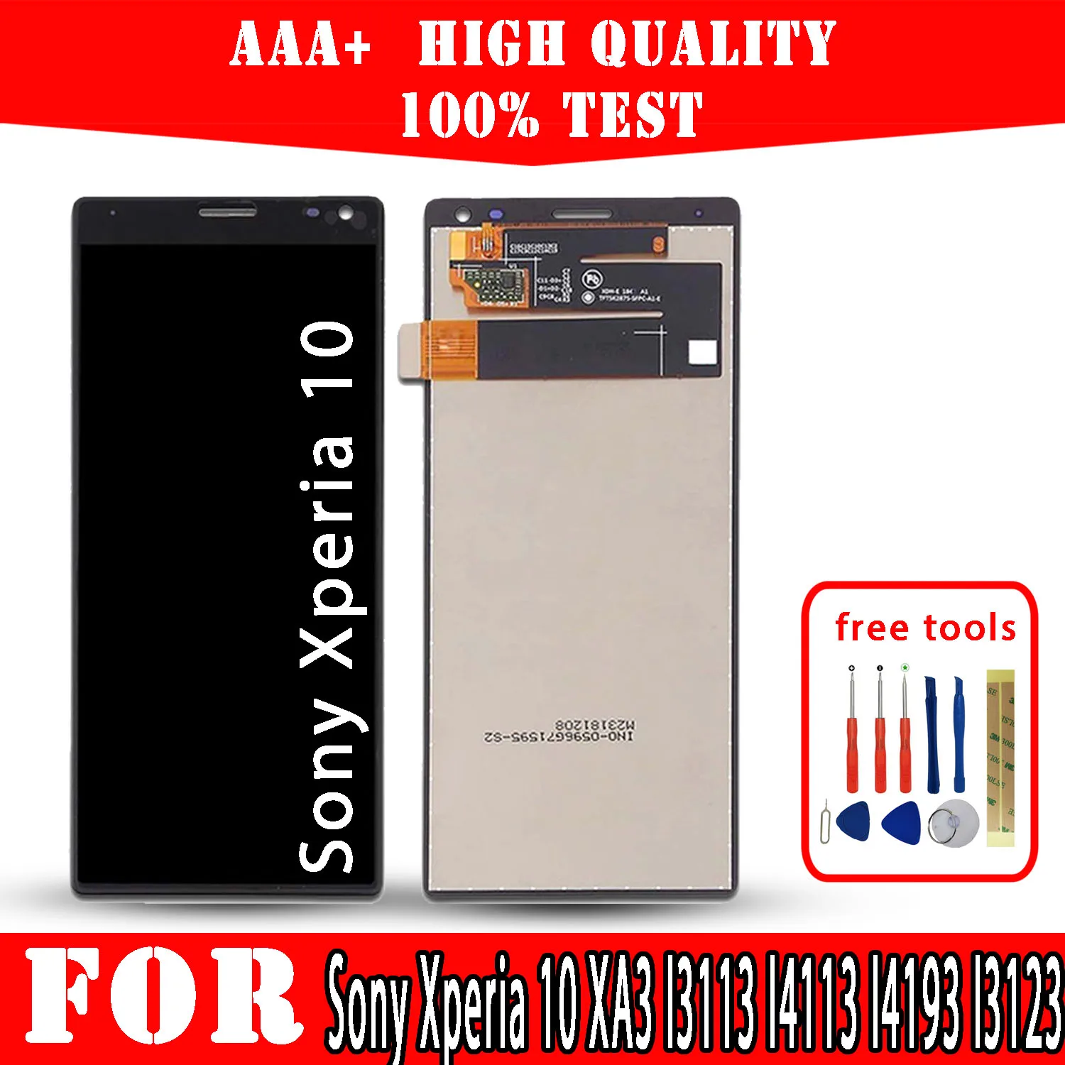 

Original LCD For Sony Xperia 10 XA3 I3113 I4113 I4193 I3123 Display Premium Quality Touch Screen Replacement Parts Phone Repair