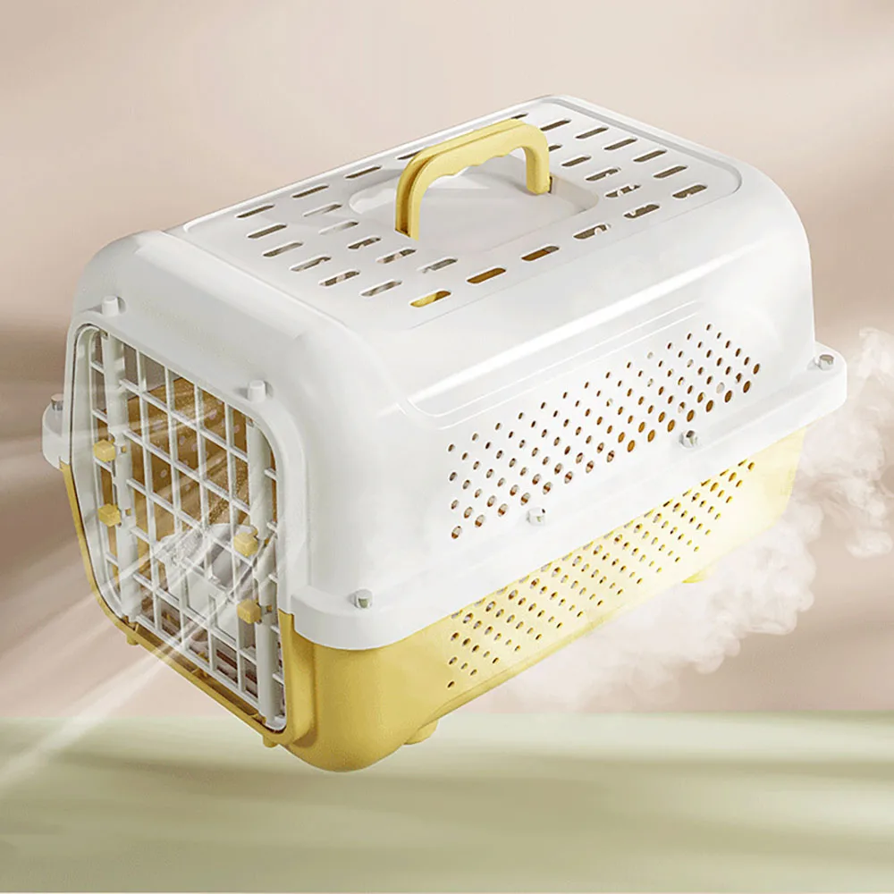 Pet Aviation Box Cat Outdoor Portable Cats Cage Cat Bag Dogs Consignment Box Portable Car Dog Cage Spacebox Pet Supplies