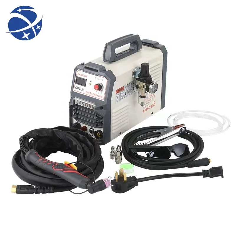 

YYHC LASTON CUT-55 IGBT плазменный резак, двойное напряжение 110V/220V Non-Touch Pilot Arc AG-60 фонарь машина для плазменной резки.