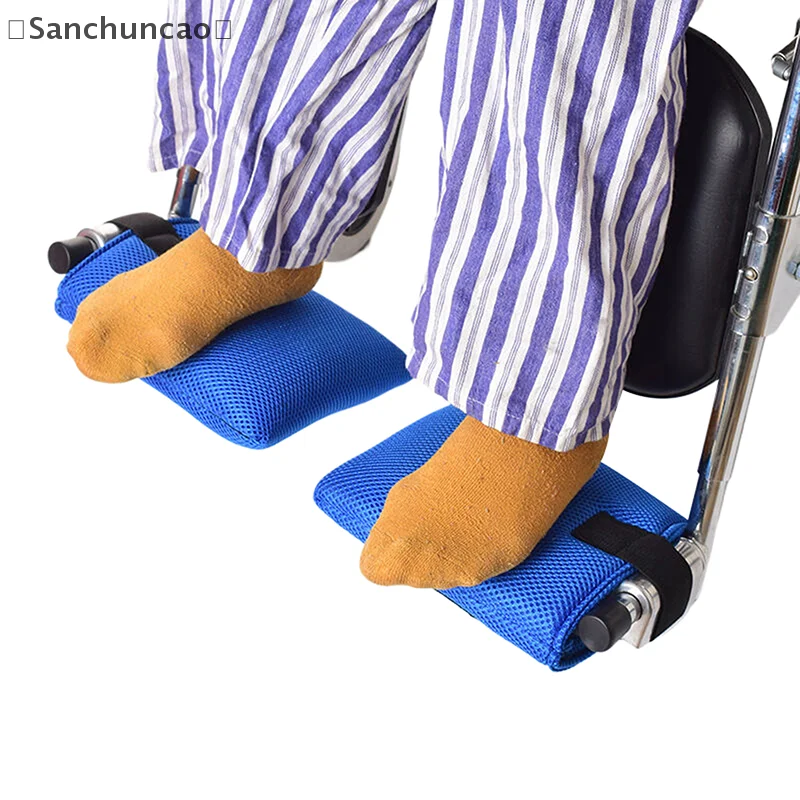 Wheelchair Footrest Pads Footplate Protector Pad Leg Rest Cushion Foot Protection Pads For Preventing Foot Being Scratched