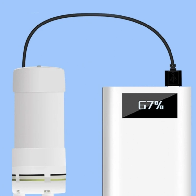 서있는 물 발코니 Waterlogging Fish Tank Water 배수를위한 USB 전원 공급 장치가있는 자체 프라이밍 워터 펌프