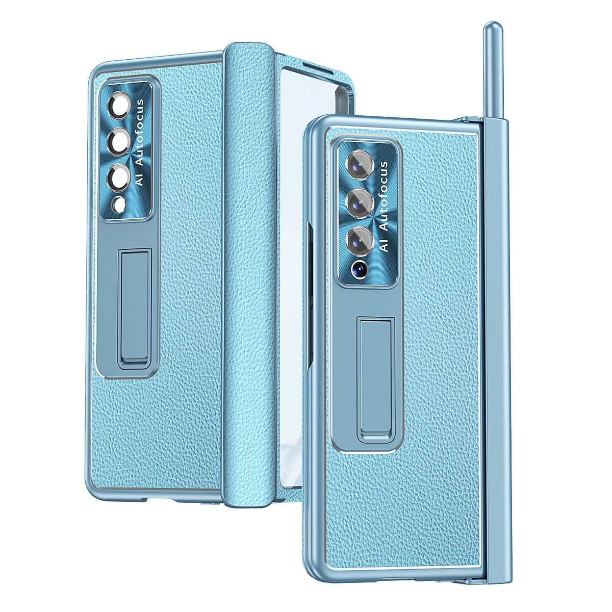 

Модный стеклянный чехол с полным покрытием для Samsung Galaxy Z Fold 4 Fold3 Fold4 Fold 3 Zfold4 S, кожаные чехлы