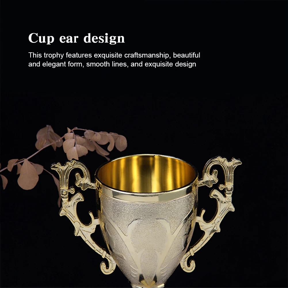 Plastic Trophy Toys Children Award Trophy Competition Winner Trophies Plastic Golden Trophy Toys Memorial Gifts Soccer Award Cup Football Trophies