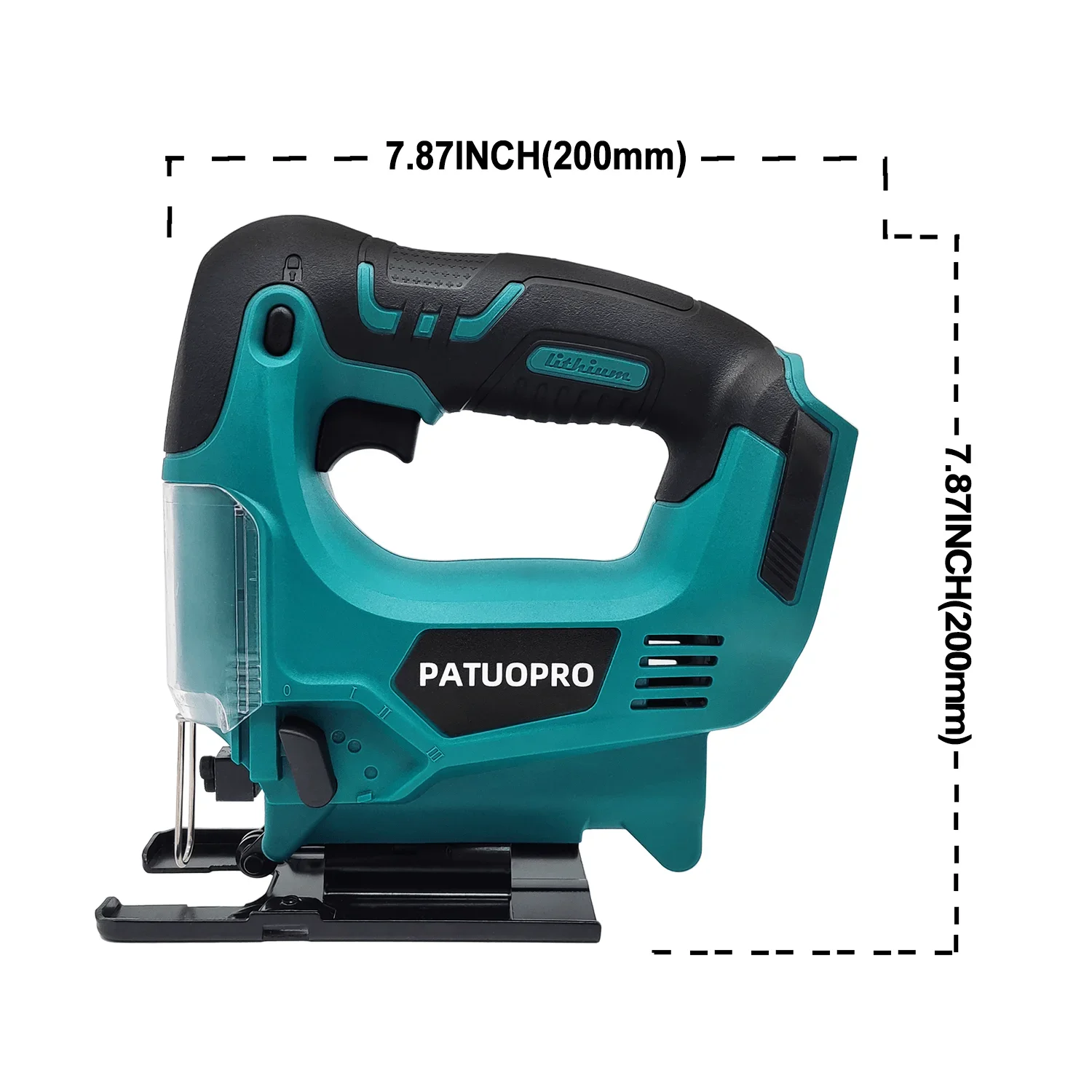 65mm Cordless Electric Jig Saw Portable Multi-Function With 4 Modes Woodworking Power Tools For Makita 18V Battery(No Battery) 4