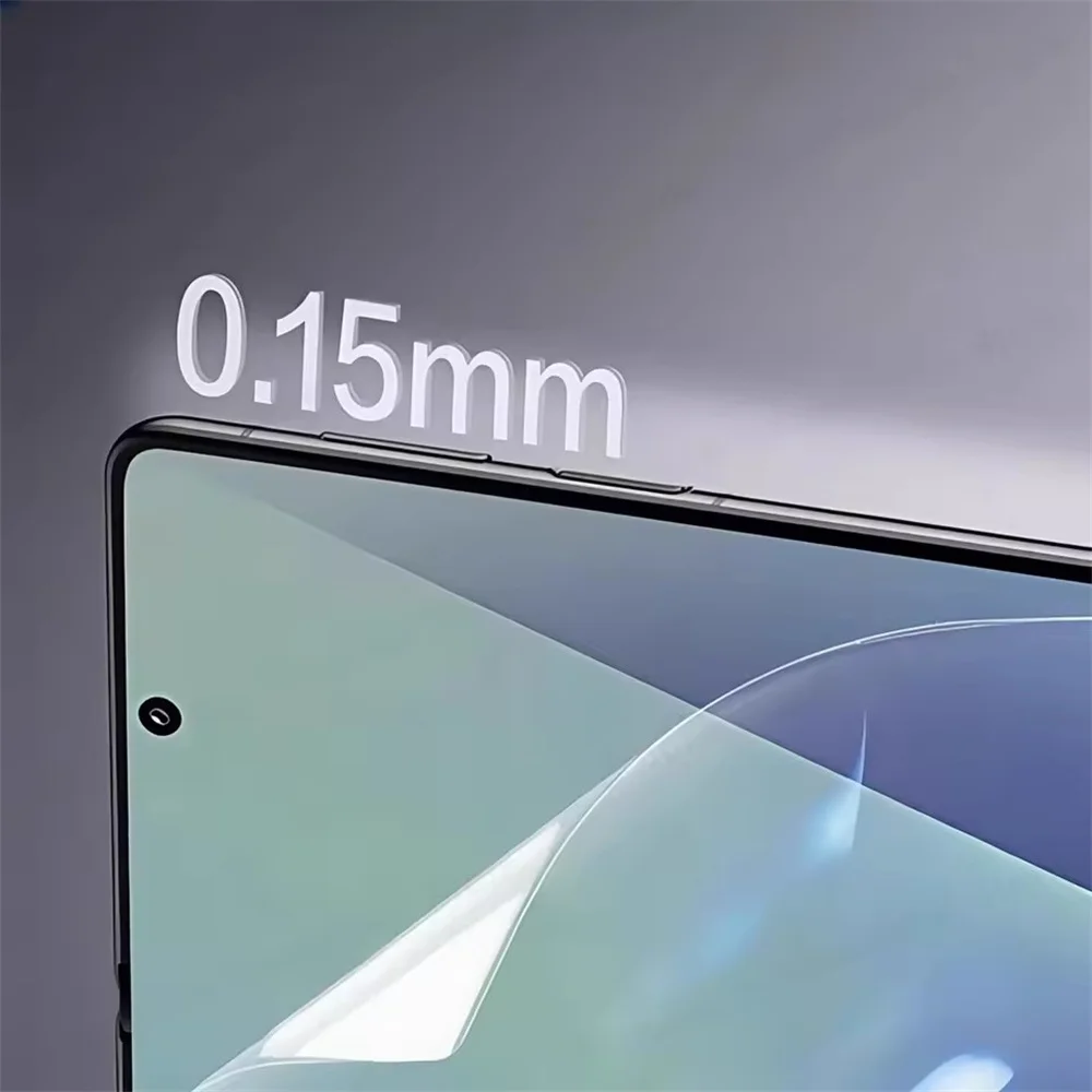 9-in-1 Flexible TPU Hydrogel Film Screen Protector - Front, Back, and Inner Coverage, Anti-Scratch Shield