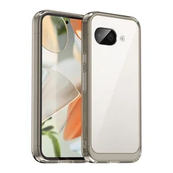 Transparent Colorful Protective TPU Phone Case Cover - Google Pixel9 Pro XL (Grey)