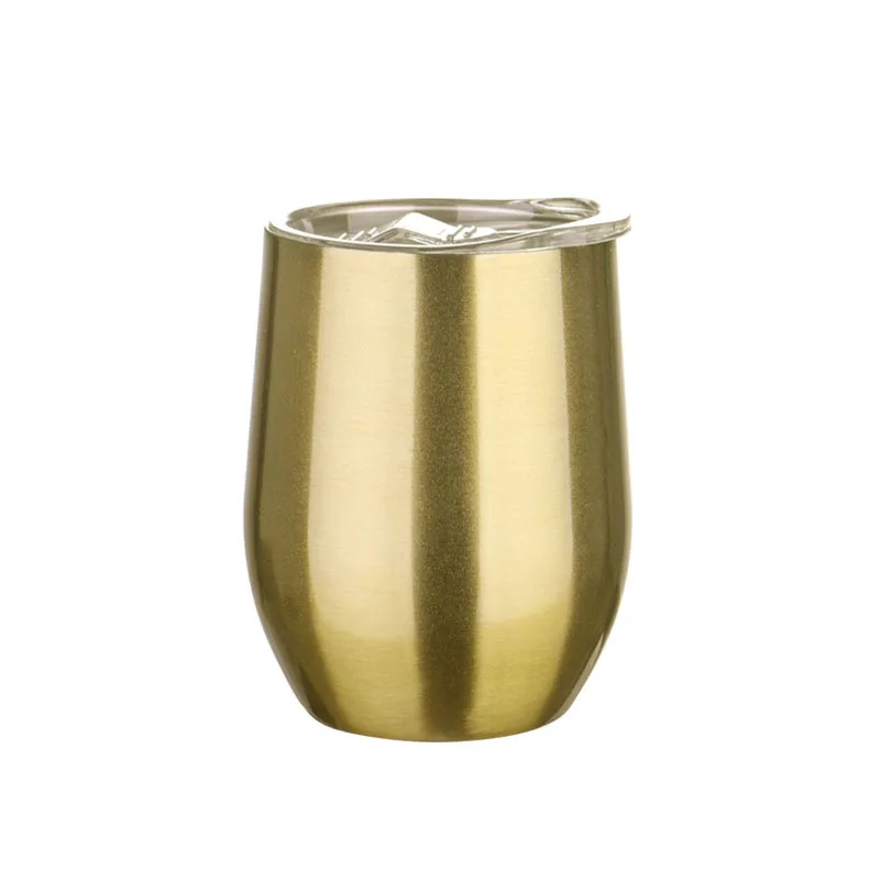Colorful Egg Shaped Double Wall Stainless Steel Mug 9