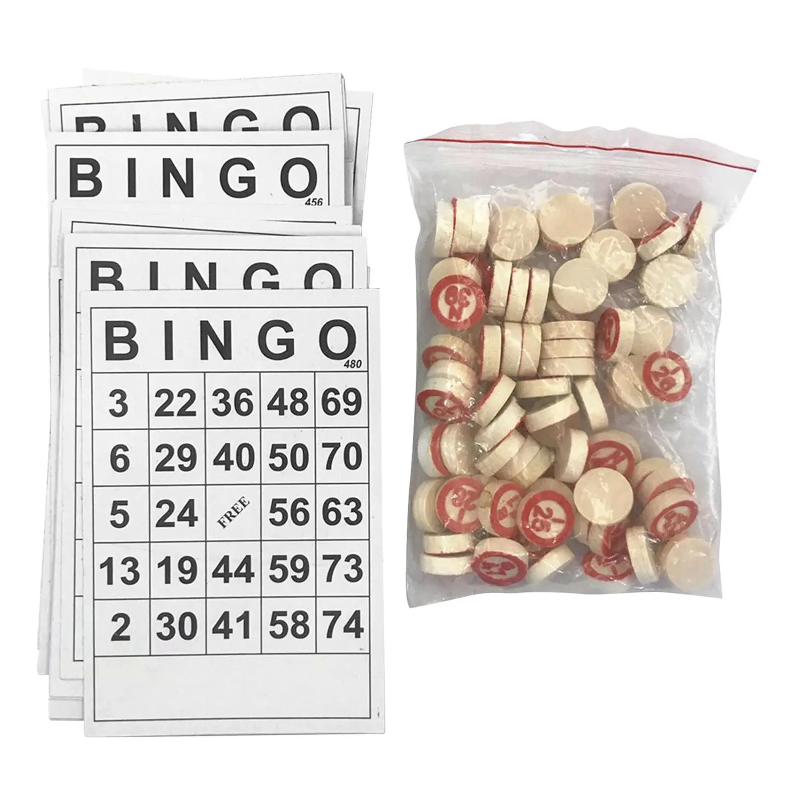 73 Vintage Bingo Numbers, Bingo Game Tokens, Wooden Numbers, Vintage Bingo  Markers, Lotto, Tombola 