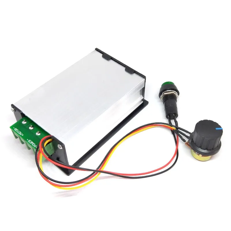 Motor speed controller DC 6-60V 12V 24V 36V 48V 30A PWM DC Motor Speed Controller with Start Stop Switch