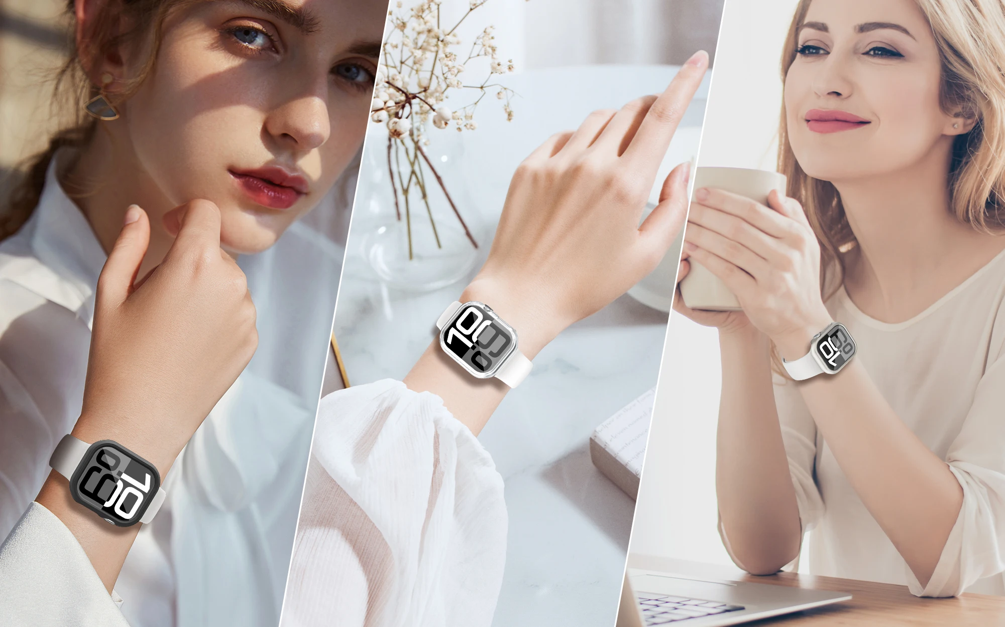 Hohle PC-Abdeckung für Apple Watch 10 Gehäuse 46 mm 42 mm Zubehör Schutzrahmen Hartstoßstangenschale iWatch Serie 10 42 mm 46 mm – Detail 5