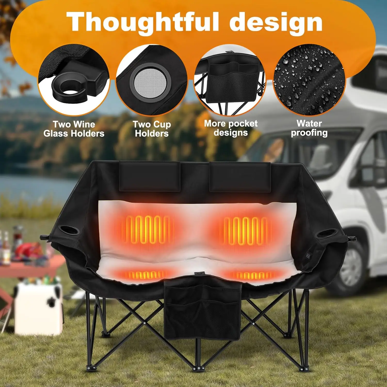 Heated Camping Chair 5
