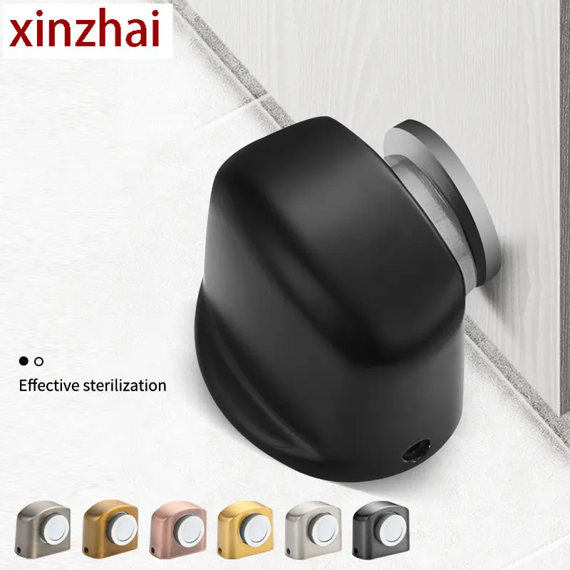 New-Zinc-Alloy-Strong-Magnetic-Door-Stop-Suction-Bedroom-Door-Anti ...