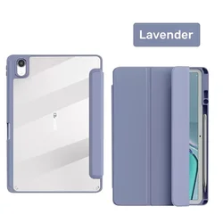 Durable Shockproof Case with Pencil Holder for MatePad 11 2023 (Lavender)