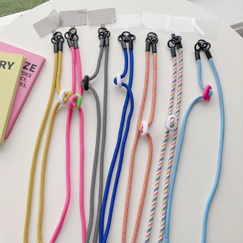 휴대폰 랜야드, 삼성 아이폰 휴대폰 액세서리, 카메라 분실 방지 랜야드, 목에 거는 크로스 바디 휴대폰 로프