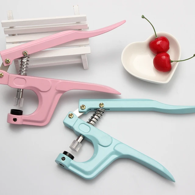 Limited Edition Pink KAM Snap Kit, Snap Button Tool for KAM and Metal  Spring Fasteners, KAM Snap Plier, Leather Snap Tool, Snap Setter 