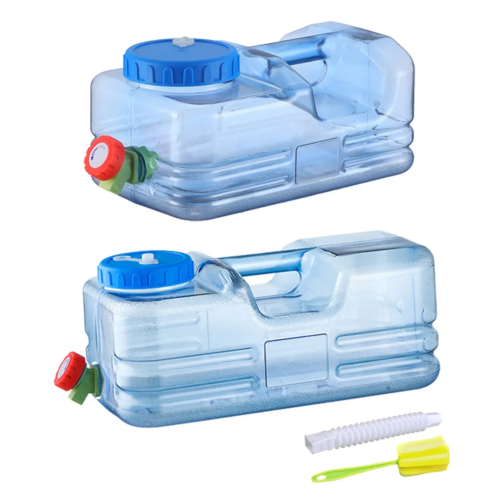 5.5l 10l Outdoor Water Bucket Water Storage Camping Water Bucket Portable Driving Water Bucket Big Capacity for Picnic Travel 2