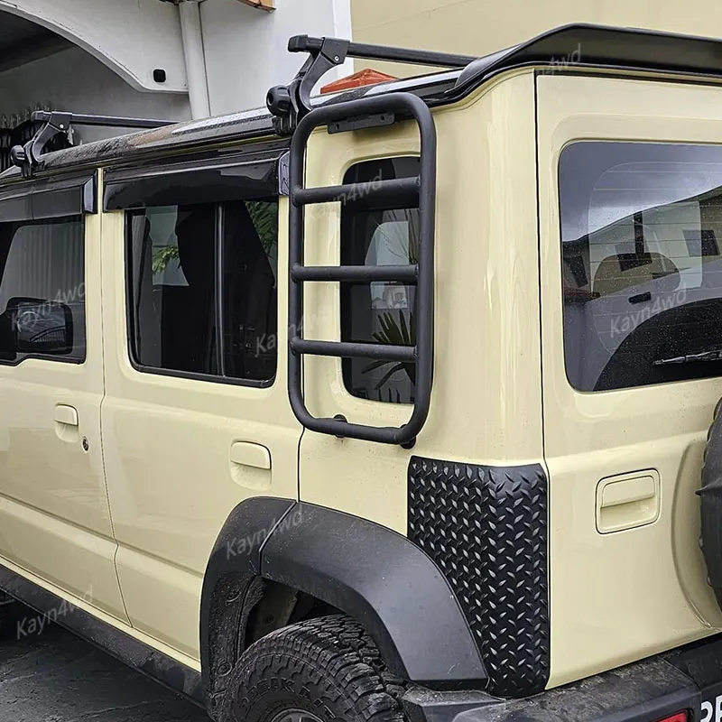الطرق الوعرة 4x4 الملحقات الخارجية الجانب توسيع الرف الهروب مجلس لوحة ل 2023 + سوزوكي 5 أبواب جيمي JB64 JB74 توسيع الإطار