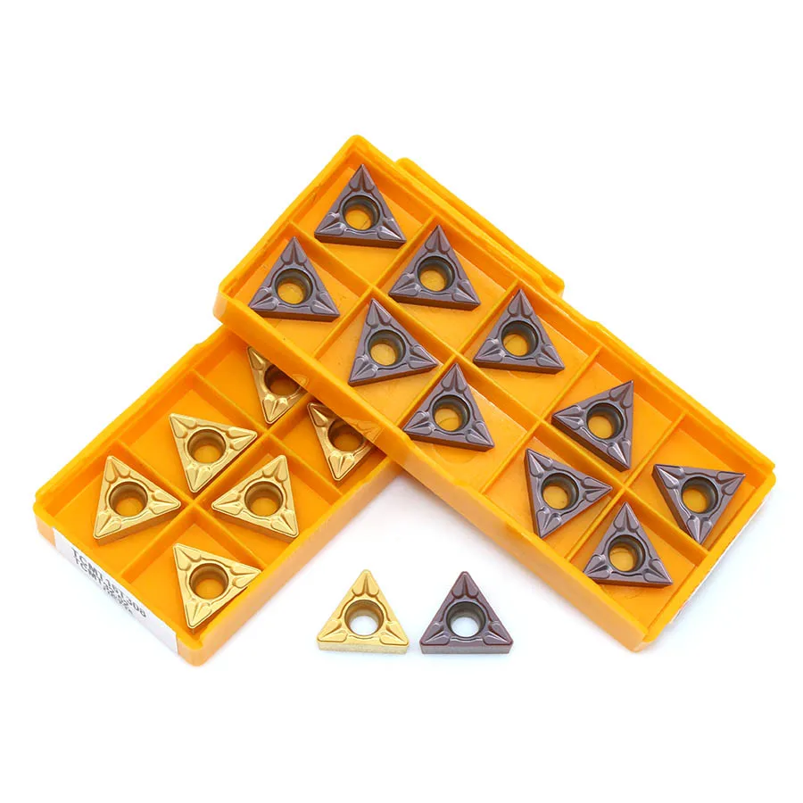 

TCMT16T304/308 US735 VP15TF UE6020 High Quality CNC Machine Carbide Inserts Lathe Tools High Performance Durable Turning Blades