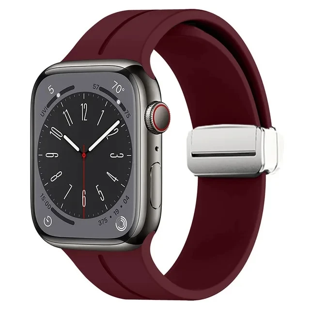 Magnetic Buckle Silicone Strap