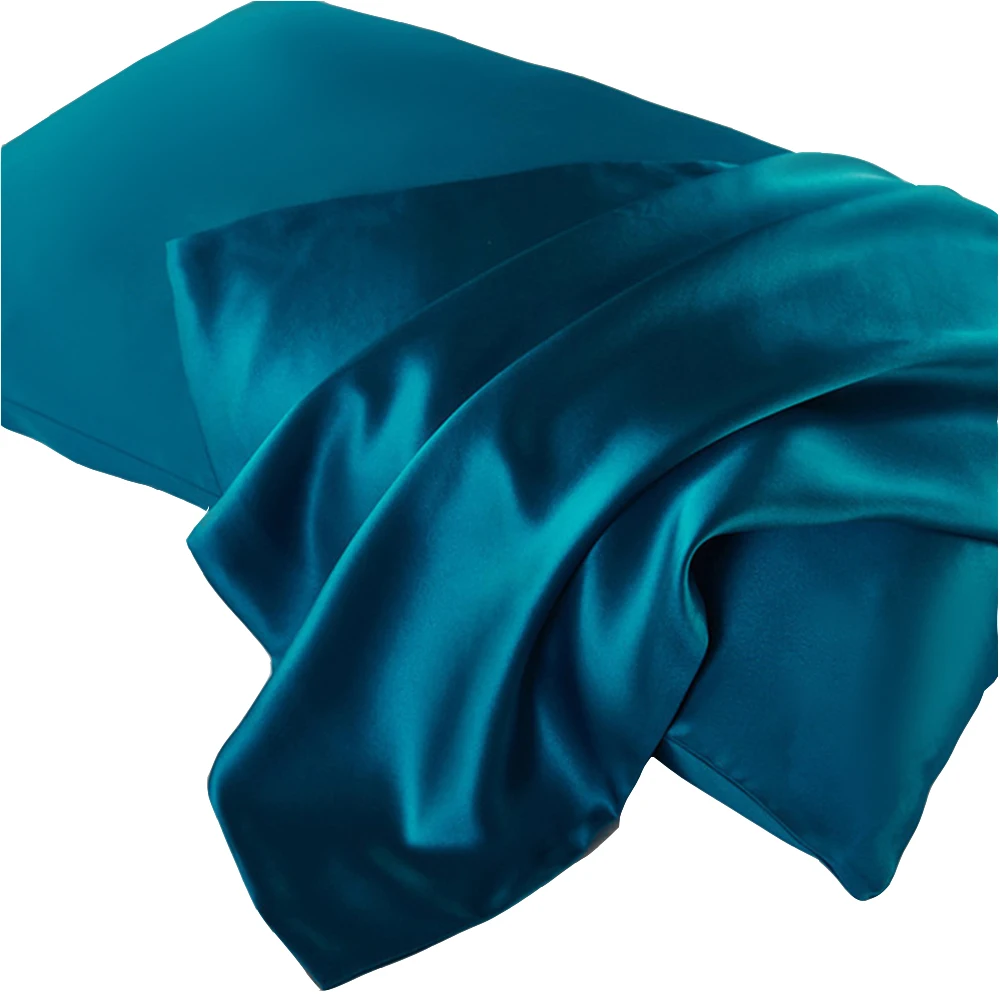 Luxurious Double-Sided Pure Silk Pillowcase with Hidden Zipper – Premium Mulberry Silk for Healthy Skin and Restful Sleep
