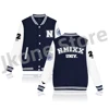 NMIXX Varsity Baseball Jacket MIXX University Merch Women Men Fashion Casual KPOP Style Sweatshirts 3