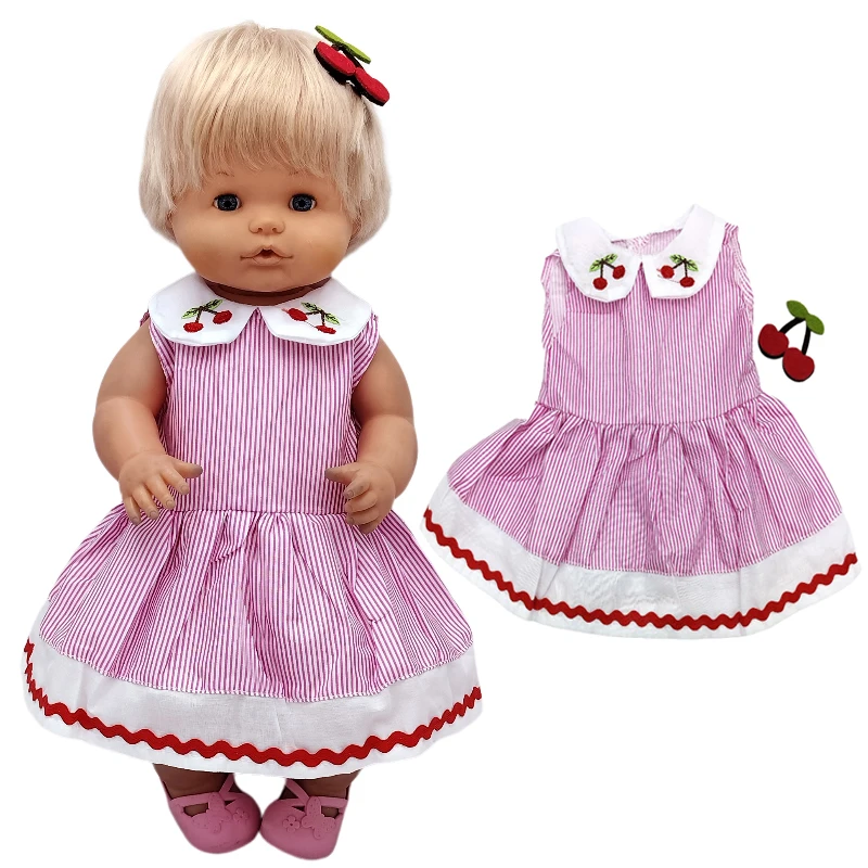 35 cm Babypuppen-Kleidungsset, Hut für 38 cm Nenuco Ropa Y Su Hermanita Spielzeugpuppenzubehör – Detail 12