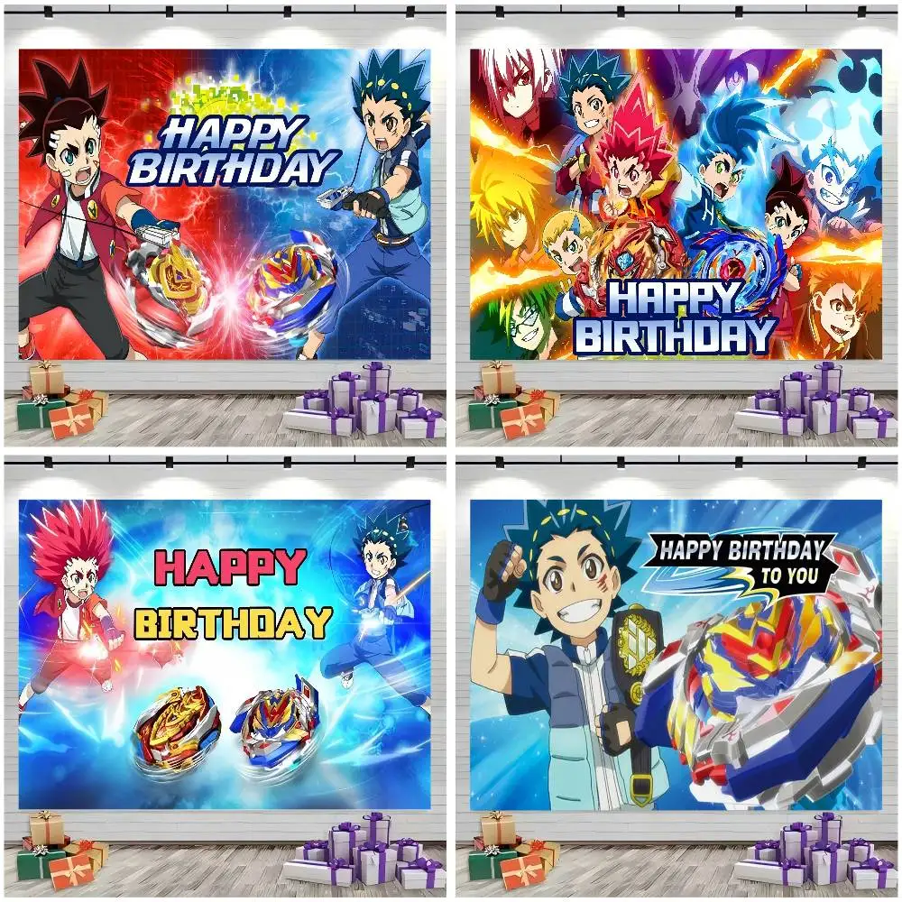 Pegatinas De Anime B-beyblade B-burst Photography Backdrops Child ...