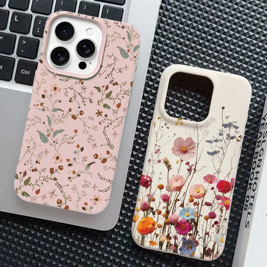 Elegant Small Flower Design Protective Phone Case