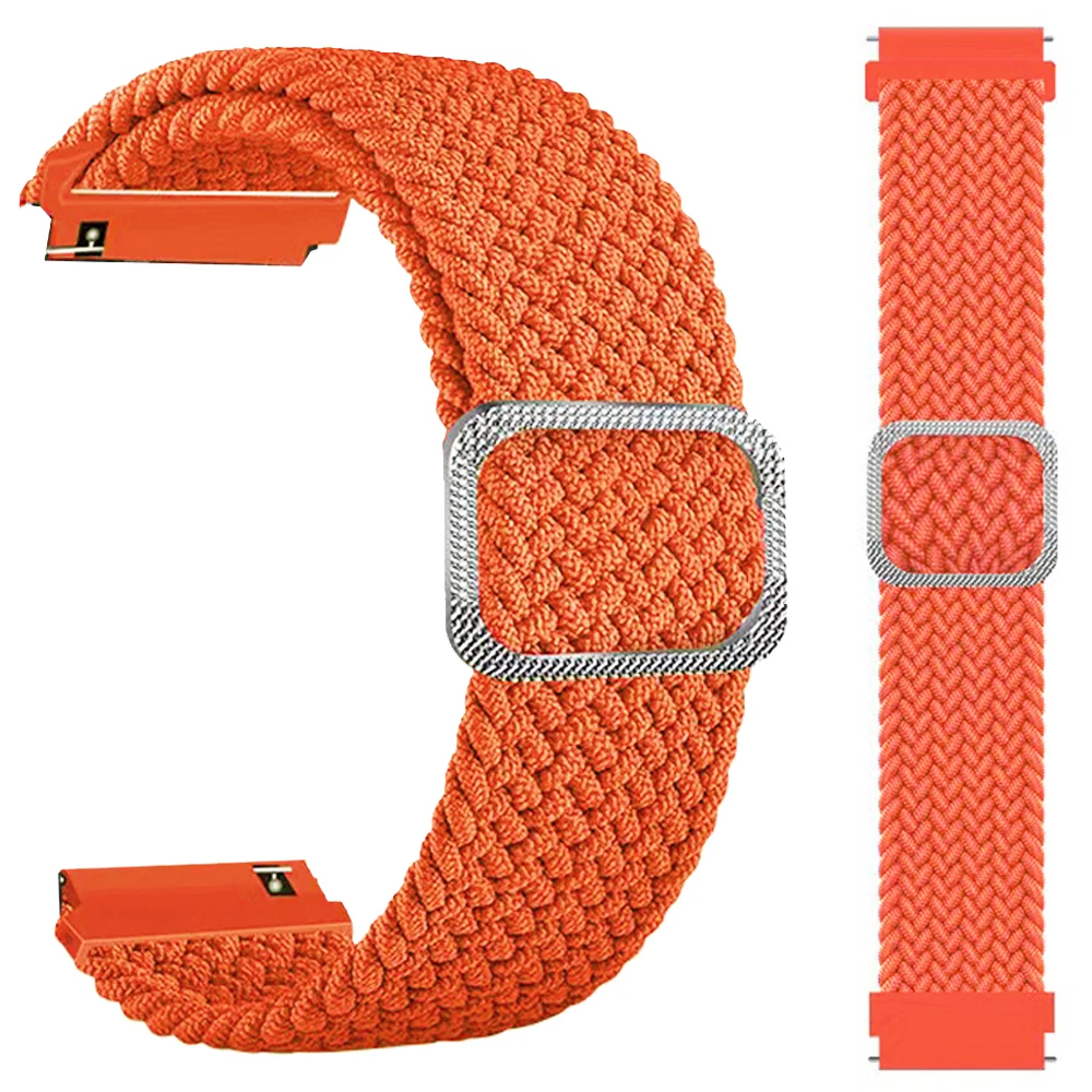 Nylon Soft Breathable Watch Band, 20mm 22mm Sports Strap
