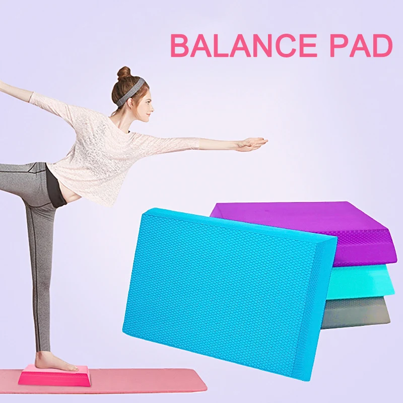 Balance Pad Board TPE Yoga Mat Stability Cushion Exercise Trainer Anti-slip for Training Ankle Core Stability Training Recovery, balance pad