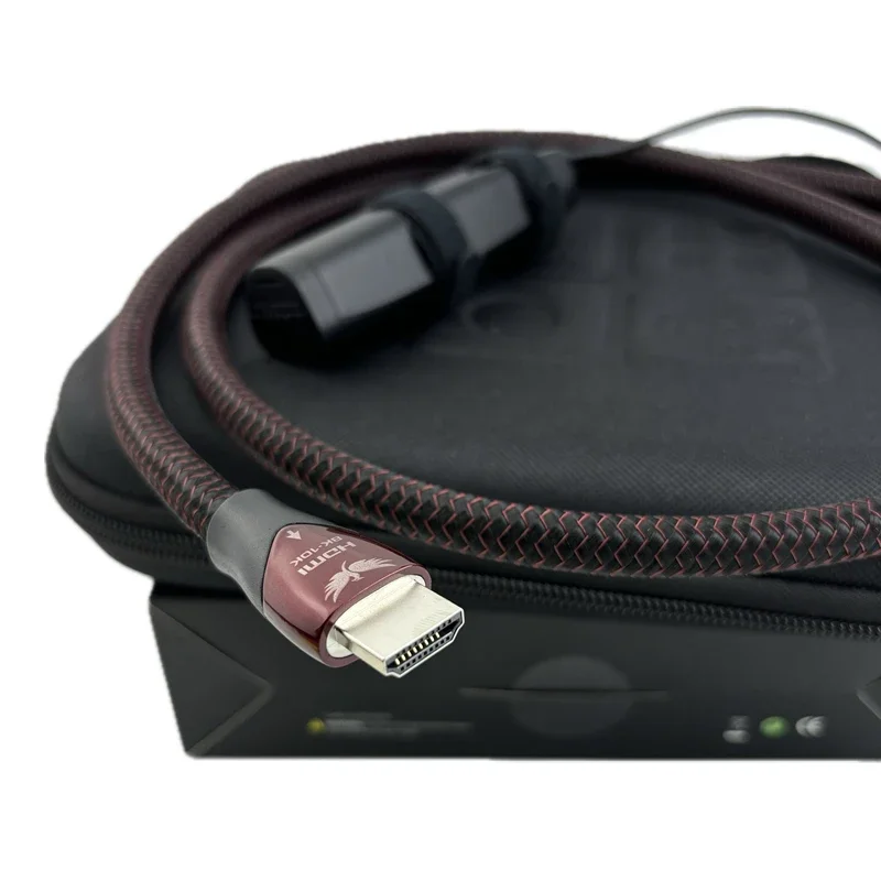 Фото FireBird 48 8K 10K HDMI кабель PSS серебристый eARC HD AV TV 48 Гбит/с 2,1 высокоскоростной HiFi аудио видео HDMI линия №2