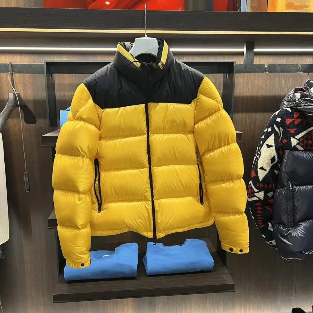 

2023 New Men Winter Jacket Stand Collar Leisure Function Filled with 95% White Goose Down Fashion Clothing Casual Jackets
