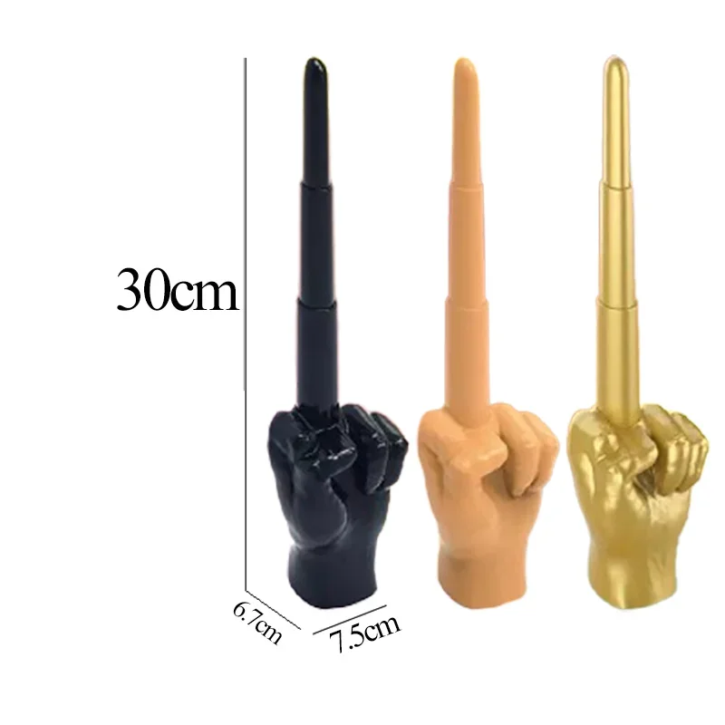 Fidget Toys Anti Stress Toys 3D Middle Finger Retractable Sword 6PCS