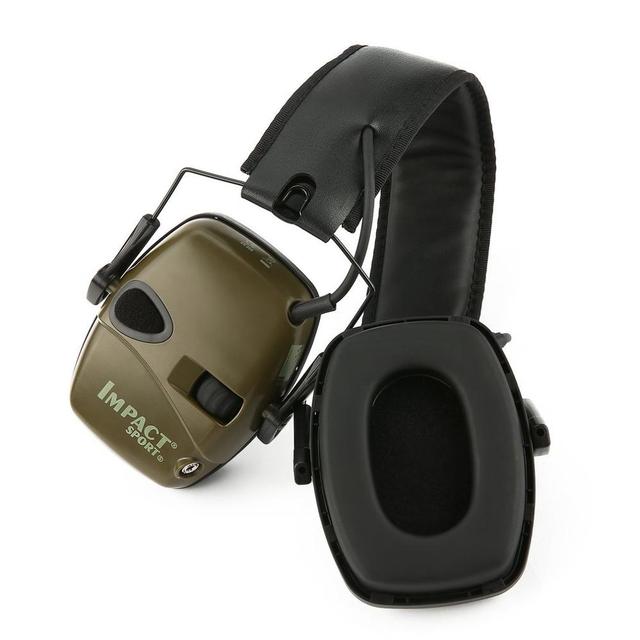 Howard Leight Impact Electronic Shooting Earmuffs Ear Defenders Protection with box