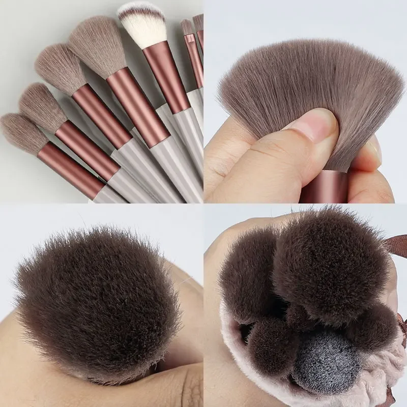 13 Piece Professional Makeup Brush Set