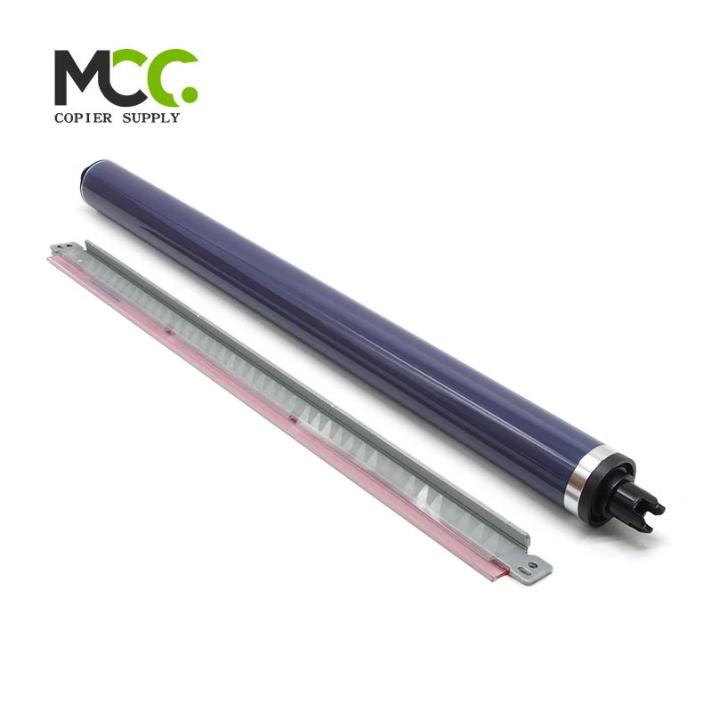 제록스 7855 7845 7855 C8045 C8055 복사기용 새 OPC 드럼 및 OEM 블레이드 키트, 프리미엄 퍼플 그린 드럼 및 블레이드
