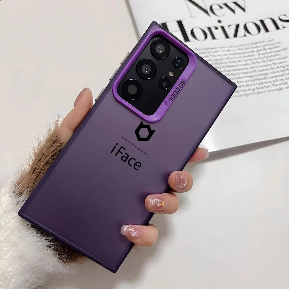 Shiny Shockproof TPU Phone Case - Cool iFace Design