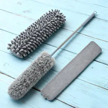 Alternative view of Retractable Microfiber Duster Detachable Microfiber Mop Household Dust Collector For Home Commercial Apartment Dormitory Kitchen