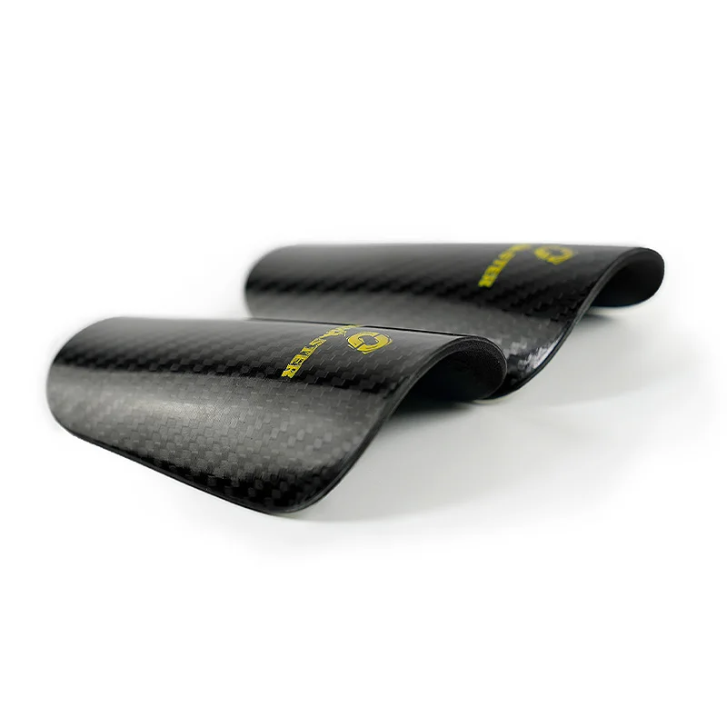 Oupower-Carbon Fiber Soccer Shin Guards, Super Light, Breathable, Professional Training for Kid,Youth,Adult