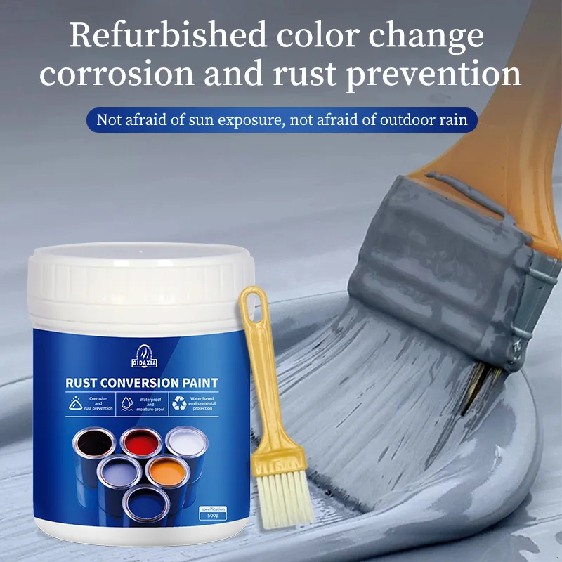 rustproof Waterborne antirust paint Restoration Multicolor Rust converted primer New upgrade paint exempt rust coating