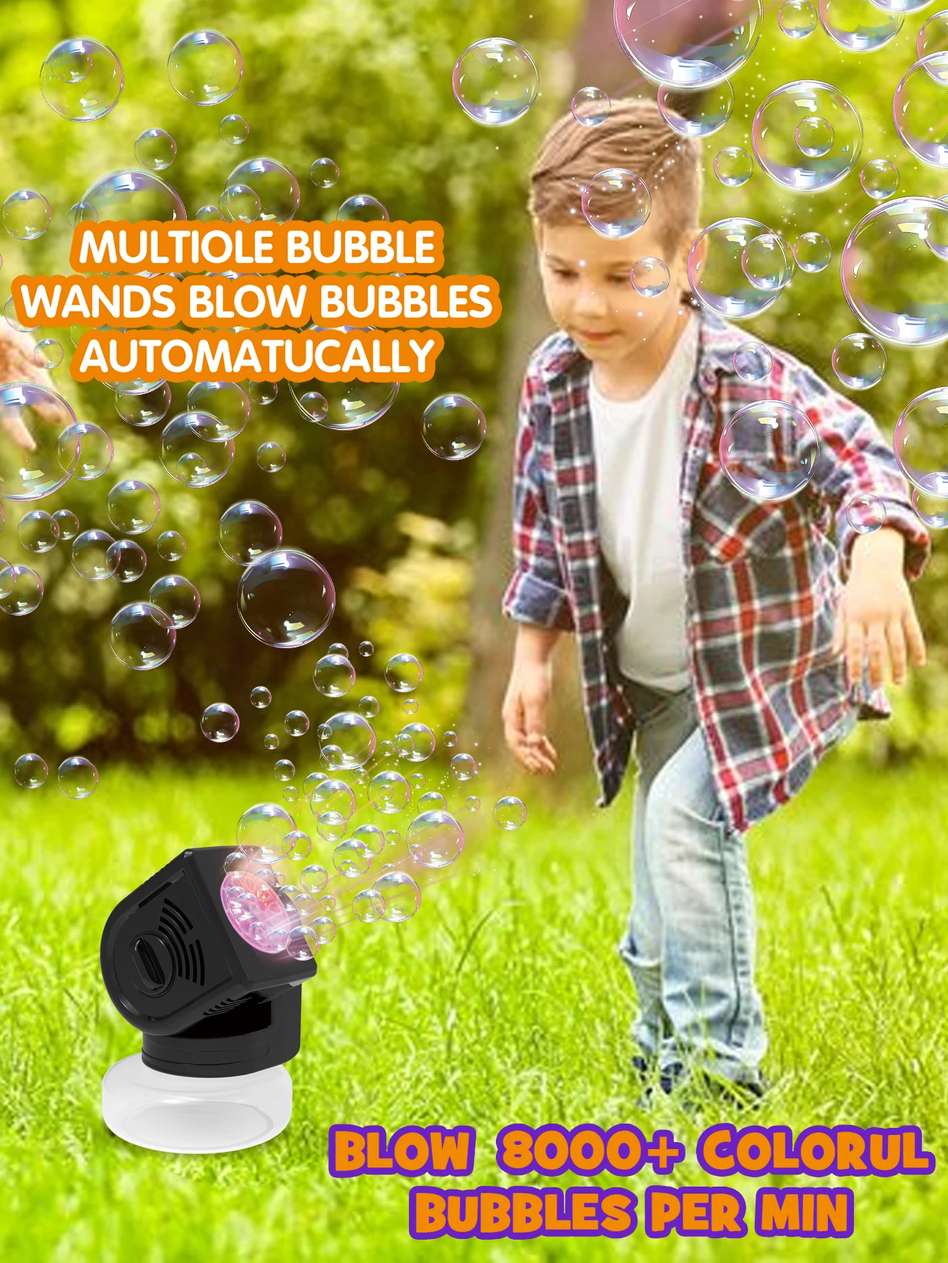 Fully Automatic Bubble Machine For Wedding And Outdoor Activities_voghion.com
