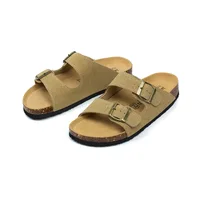 Multi Color Men Casual Cork Slippers Couples Cozy Beach Slides Women's Flats Girls Outdoor Walking Shoes Nubuck Leather Sandals - Image 6