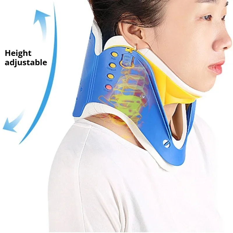 Professional Neck Support Cervical Brace 360 Degree Support System Neck Strecher Therapy Tractor Orthosis Brace