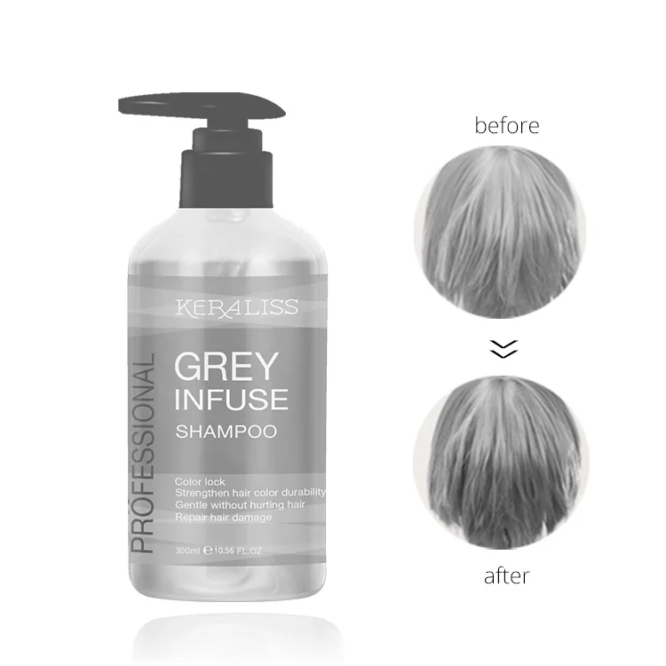 Lock Color Shampoo Grey Red Yellow Color Care Anti Fading Fixed Color Shampoo Color Repair Hair Color Care